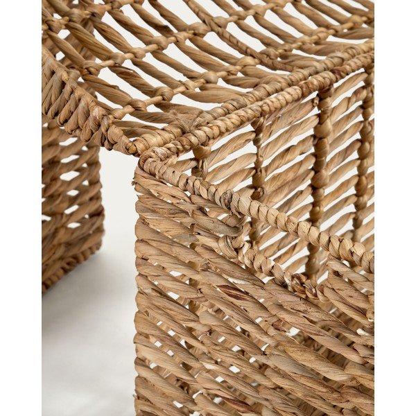 Košare v kompletu 2 ks iz vodne hijacinte 60x37x40 cm Xuliana – Kave Home-image-3
