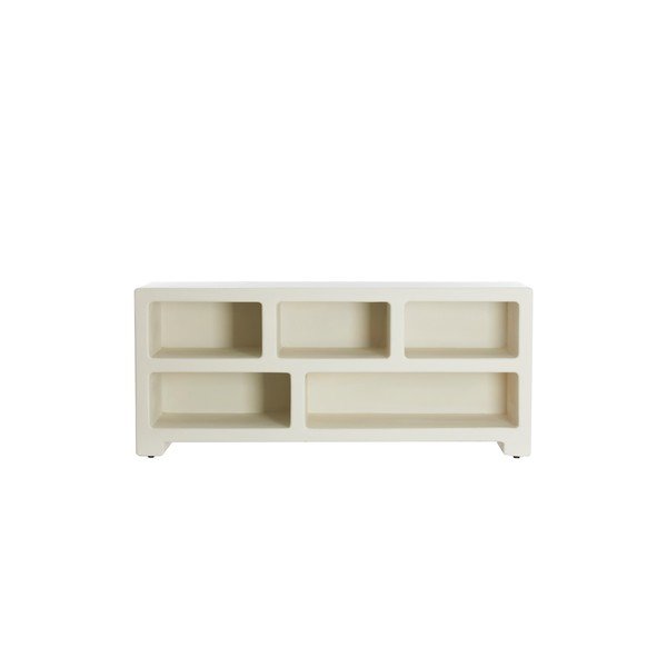 Kremno bel regal 140x60x35 cm Nahua – Light & Living-image-2