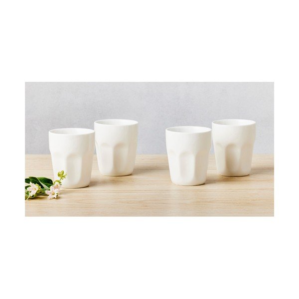 Bele porcelanaste skodelice v kompletu 4 ks 200 ml Basic – Maxwell & Williams-image-1