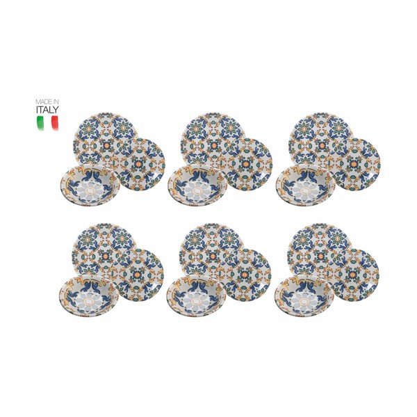 18-delni komplet keramičnih krožnikov VDE Tivoli 1996 Palermo-image-2