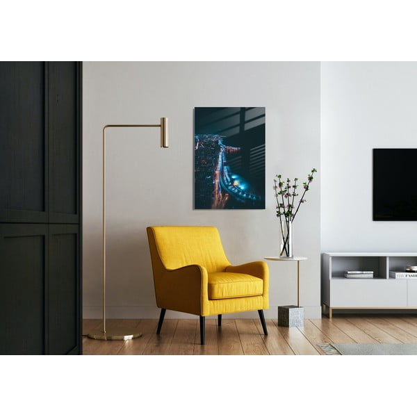 Steklena slika 50x70 cm Night Way – Wallity-image-1