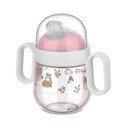 Svetlo rožnata plastična otroška skodelica 200 ml Fairy Garden by Little Dutch – Mepal