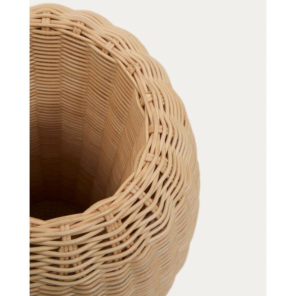 Vaza iz ratana v naravni barvi (višina 40 cm) Zilna – Kave Home-image-3