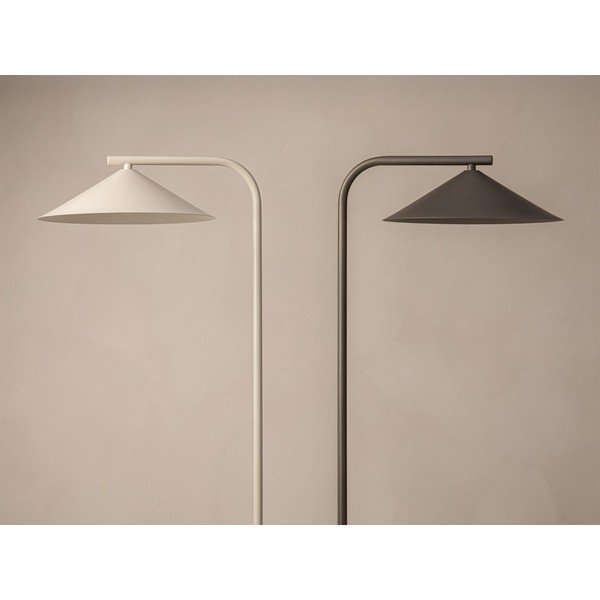 Kremno bela kovinska stoječa svetilka (višina 160 cm) Nocte – Micadoni -image-4