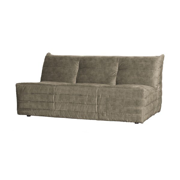 Bež žametna sedežna garnitura 160 cm Bag – WOOOD-image-1