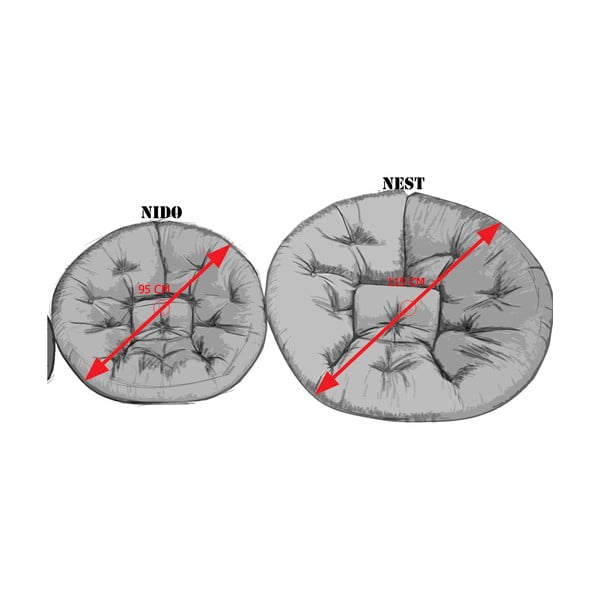 Zložljivi fotelj Karup Nest Magenta-image-3