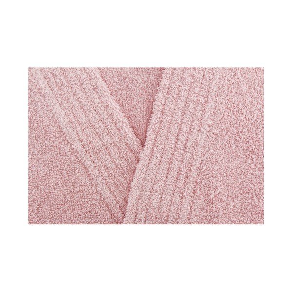 Ženski pametni kopalni plašč pudrasto rožnate barve, velikost 4 mm. S/M-image-3