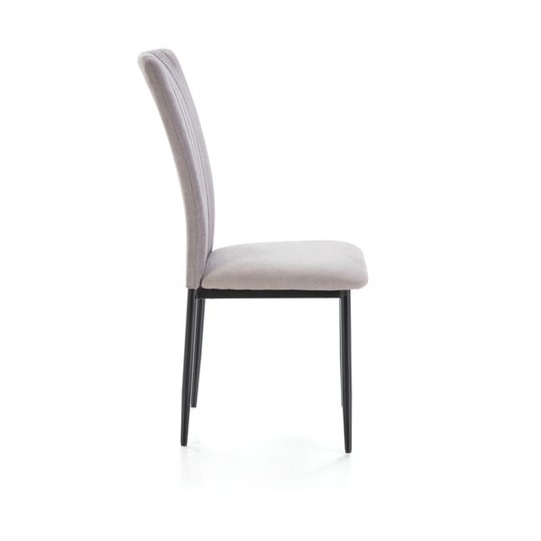 Svetlo sivi jedilni stoli v kompletu 4 ks Holly – Marckeric-image-2