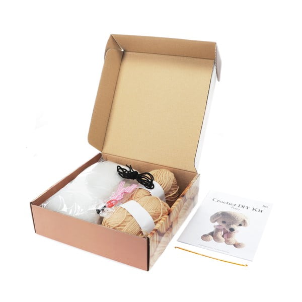 Komplet za ustvarjanje DIY Crochet Puppy – Rex London-image-3