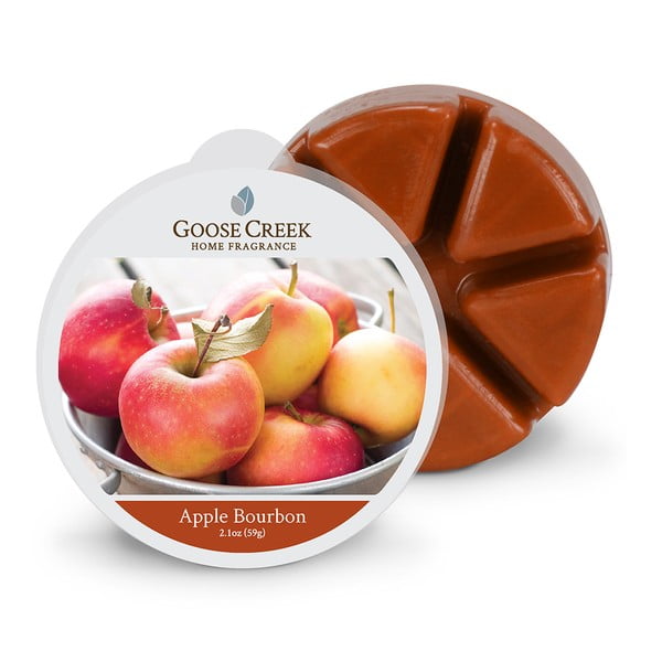Aromaterapevtski vosek Goose Creek Apple Bourbon, čas gorenja 65 ur