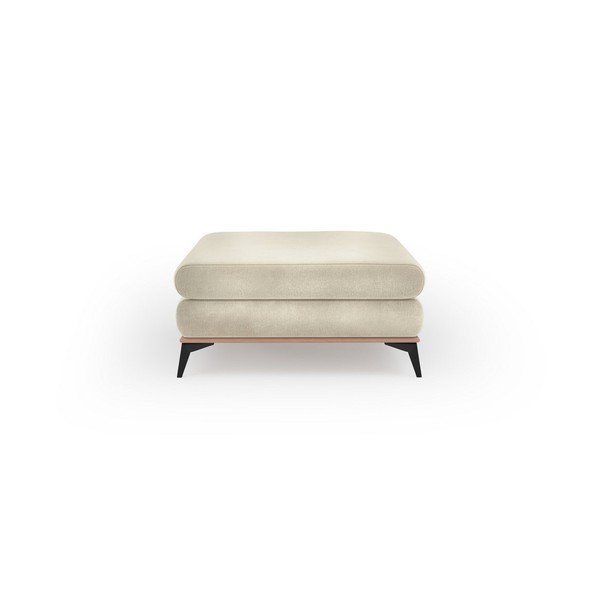 Bež tabure z žametno prevleko Windsor & Co Sofas Astre-image-2