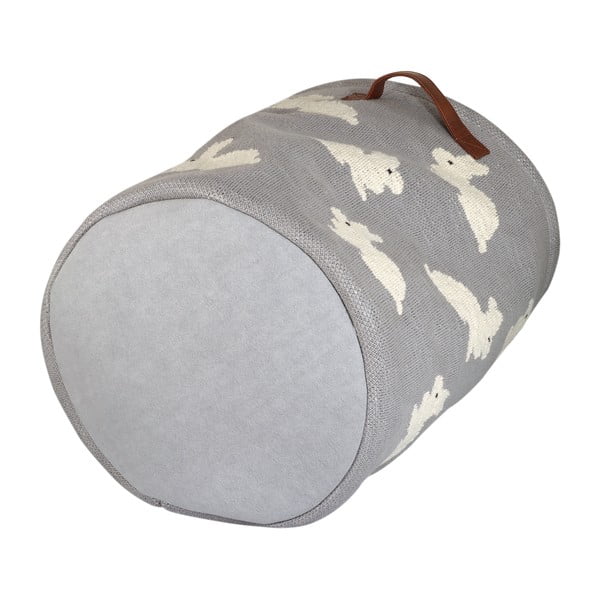 Siva bombažna košara Kindsgut Bunny-image-3