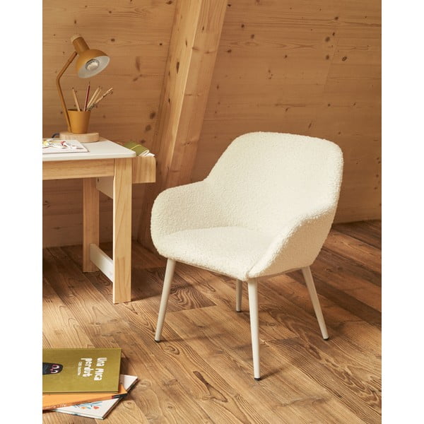 Bel otroški stol Konna – Kave Home-image-1