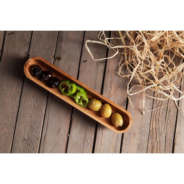 Bambusova skleda za olive Luiz, 22 cm-image-1