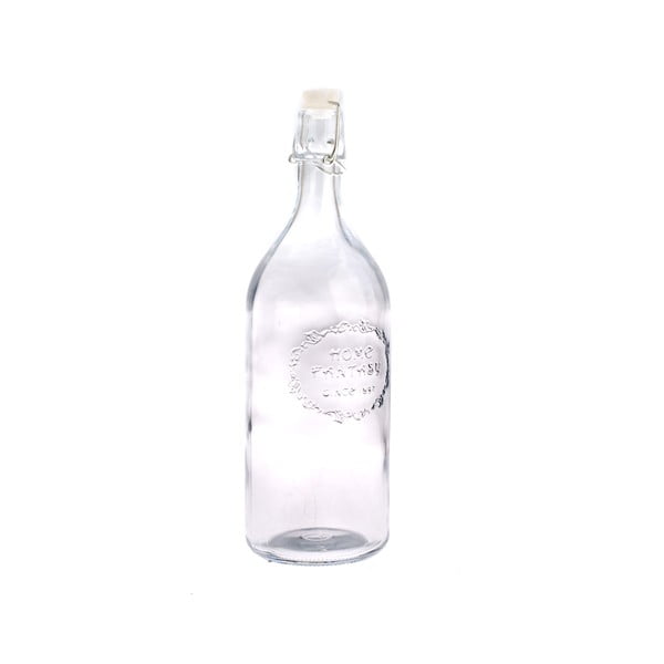 Steklena steklenica s pokrovčkom Dakls Merito, 1 l