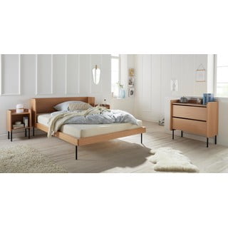 Visoka komoda v hrastovem dekorju 80x82 cm Wrap – Bonami Selection