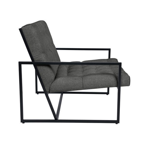 Temno siv fotelj Mazzini Sofas Aster-image-3