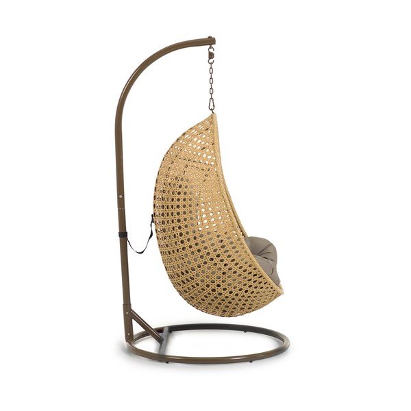 Viseč vrtni stol s stojalom Kave Home Cira-image-2