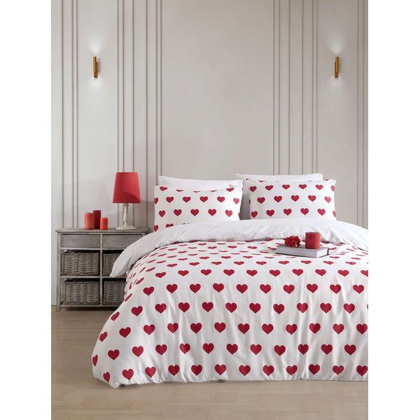Bela enojna posteljnina 200x140 cm Chole  – Mijolnir