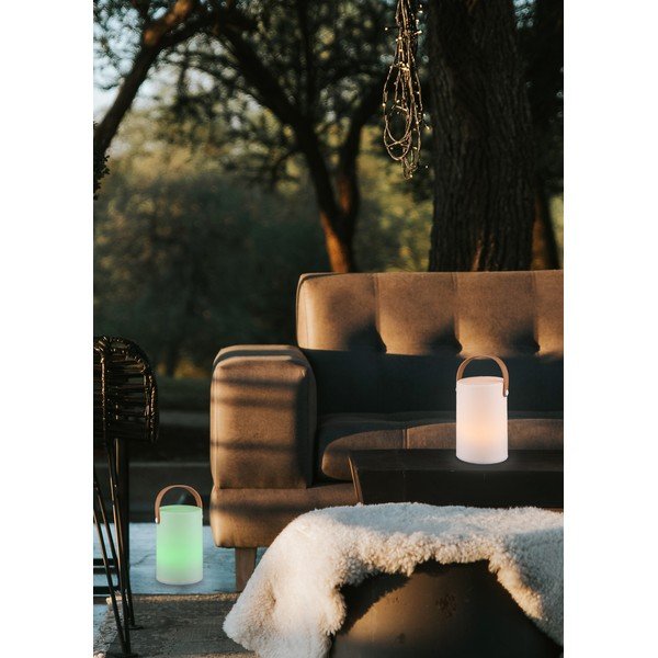 LED solarna zunanja svetilka z daljinskim upravljalnikom (višina 21 cm) Aruba - Trio-image-1