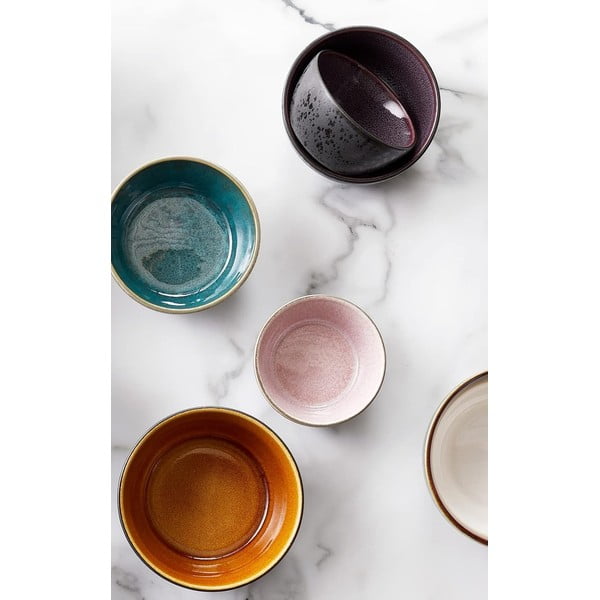 Zelena/črna skledica iz kamenine Gastro Green/Black – Bitz-image-2