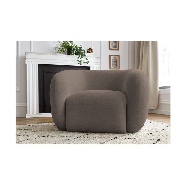 Svetlo rjav fotelj Celine – Bobochic Paris-image-1