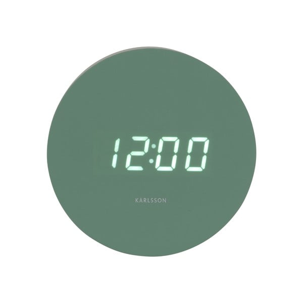 Digitalna budilka ø 9 cm Spry Round – Karlsson
