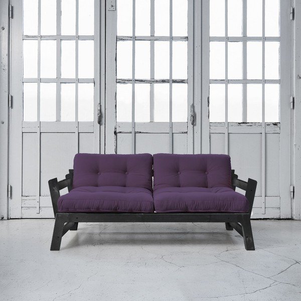 Kavč postelja Karup Step Black/Purple-image-1