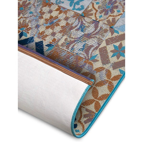 Modra preproga 75x150 cm Cappuccino Mosaik – Hanse Home-image-4