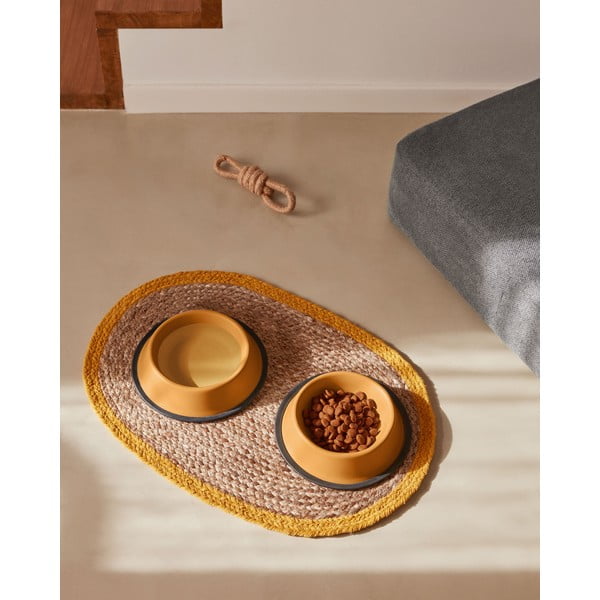 Podloga za pod skledo 40x60 cm Trufa - Kave Home-image-2