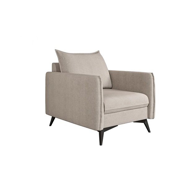 Bež fotelj Juli Bis – Ropez