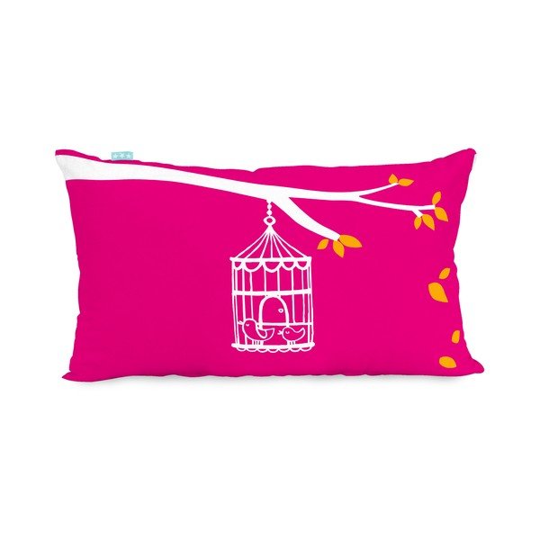 Bombažna reverzibilna prevleka za vzglavnik Moshi Moshi Birdcage, 50 x 30 cm-image-1