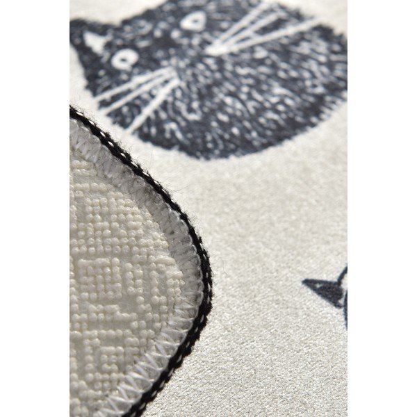 Črna/bež kopalniška preproga 40x60 cm Cutie – Foutastic-image-2