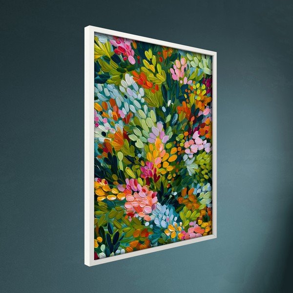 Tiskana slika z okvirjem 50x70 cm Vivid Meadow – Styler-image-3