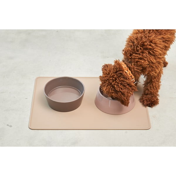 Podloga za pasjo/mačjo posodo 47x68 cm Tova Nude M – MiaCara-image-3