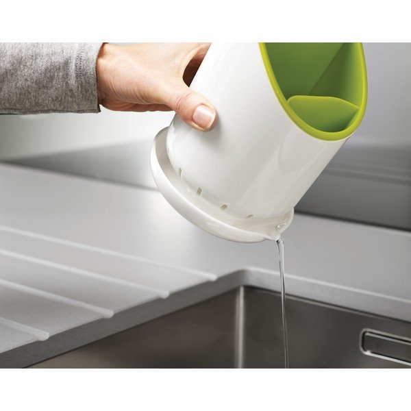 Belo-zelena posoda za jedilni pribor in kuhinjske pripomočke Joseph Joseph Dock-image-1