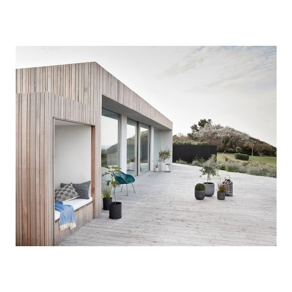 Komplet 2 črnih bambusovih lantern Hübsch Bamboo Garo-image-3