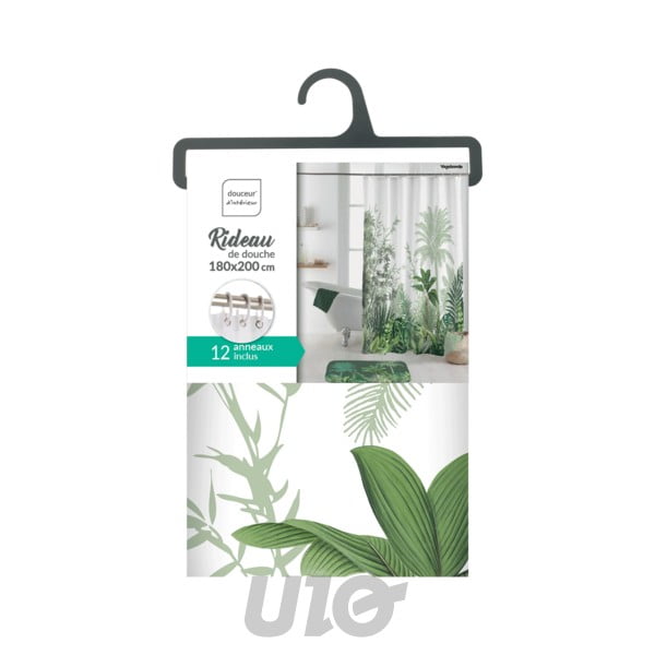 Zavesa za tuš 180x200 cm Vagabonde – douceur d'intérieur-image-2