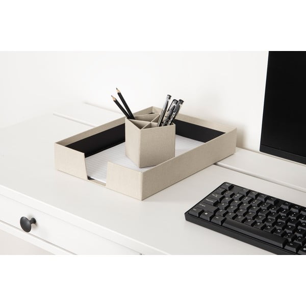 Kartonasti organizatorji v kompletu 4 ks Hugo Canvas Paper Laminate – Bigso-image-4