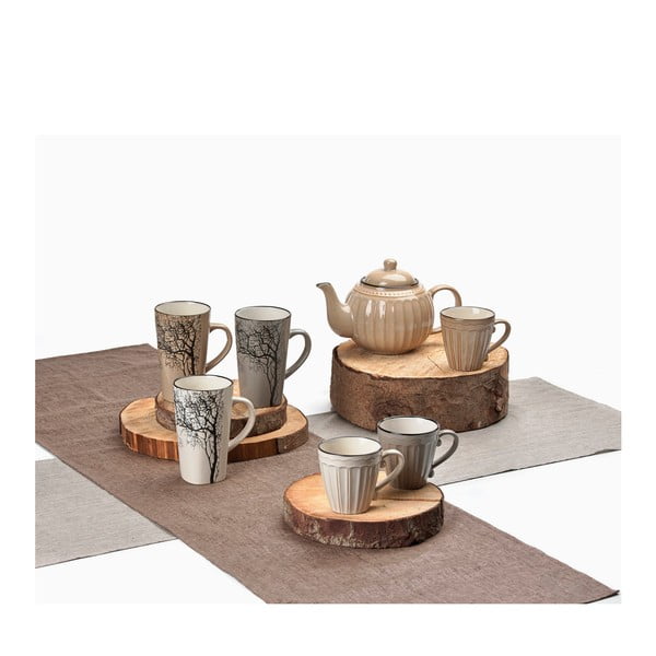 Bela lončena skodelica Villa Collection, 500 ml-image-1