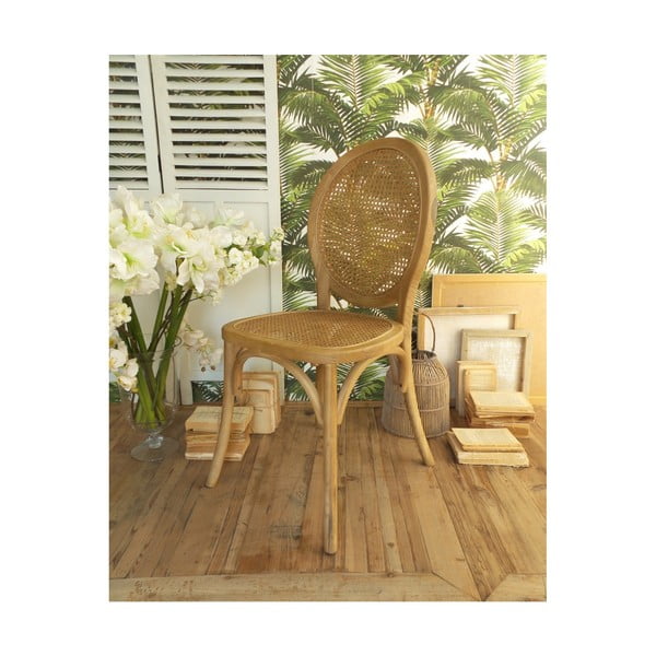 Komplet 2 stolov iz lesa jilma Orchidea Milano Classic