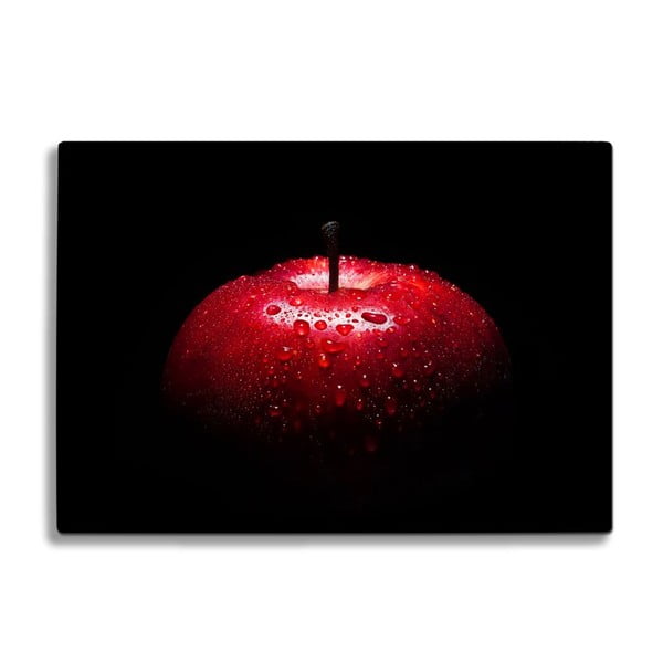 Steklena deska za rezanje Insigne Red Apple