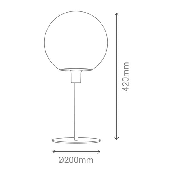Vijolična namizna svetilka SULION Venus-image-2