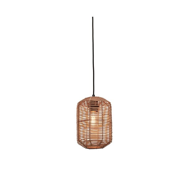 Viseča svetilka v naravni barvi s senčnikom iz ratana ø 18 cm Tanami – Good&Mojo