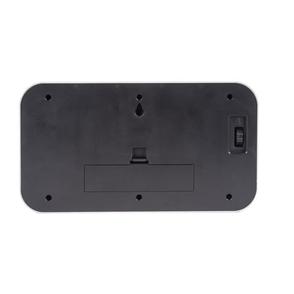 Siva namizna ura Karlsson Bold Flip-image-3