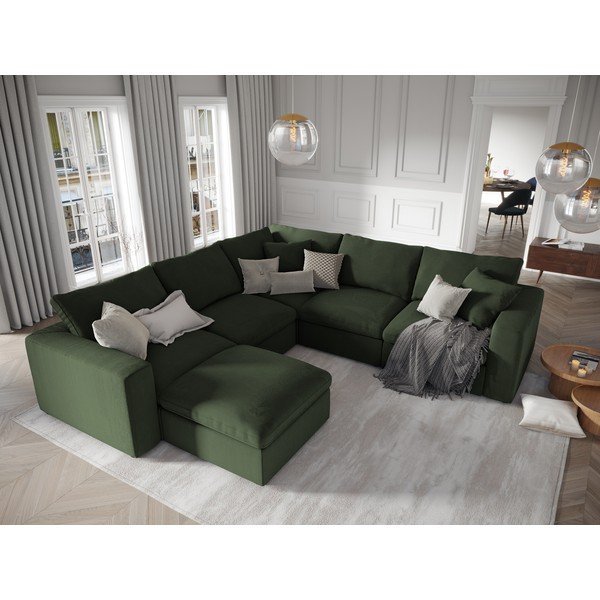 Temnozelen obojestranski kotni del modularne zofe Windsor & Co Sofas Galaxy-image-4