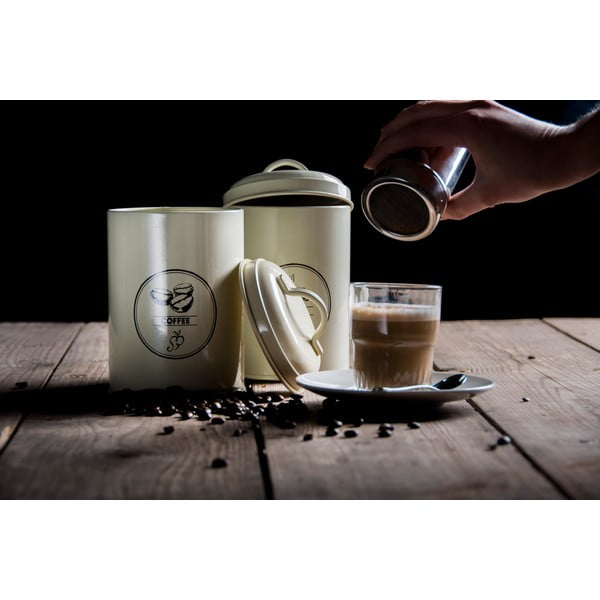 Jeklene posode za shranjevanje v kompletu 3 ks kave/razsutega čaja – Esschert Design-image-4