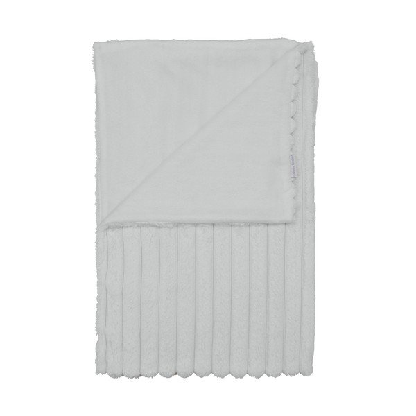 Bela odeja iz mikropliša 130x170 cm Cosy Ribbed – Catherine Lansfield
