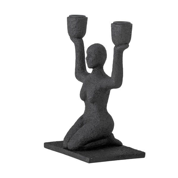 Svečnik iz poliresina Lucie - Bloomingville-image-3