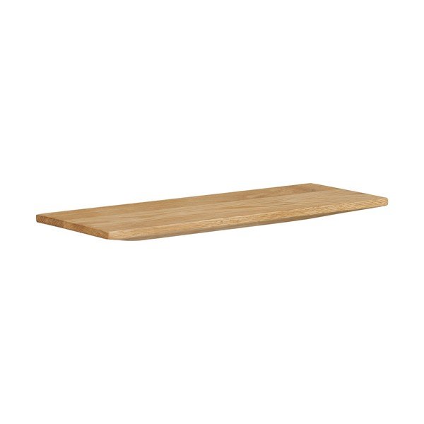 Polica iz masivnega hrasta v svetli naravni barvi 42,5 cm Calcata – House Nordic